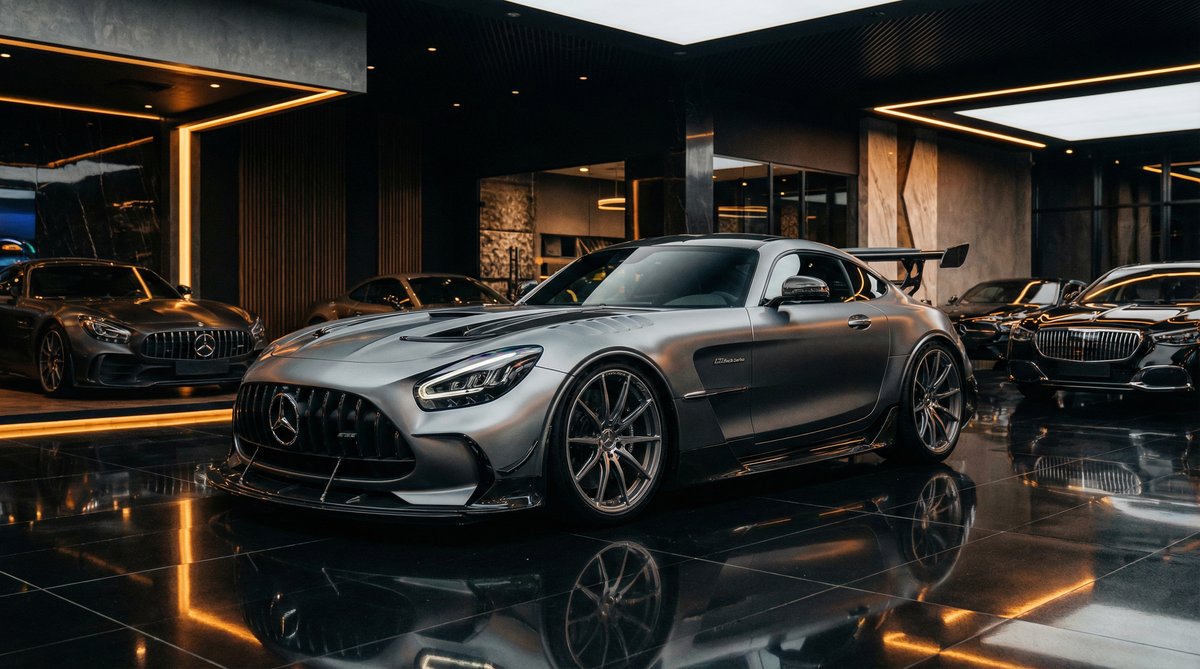 蓝颜 奔驰视频 - AMG GT改装视频