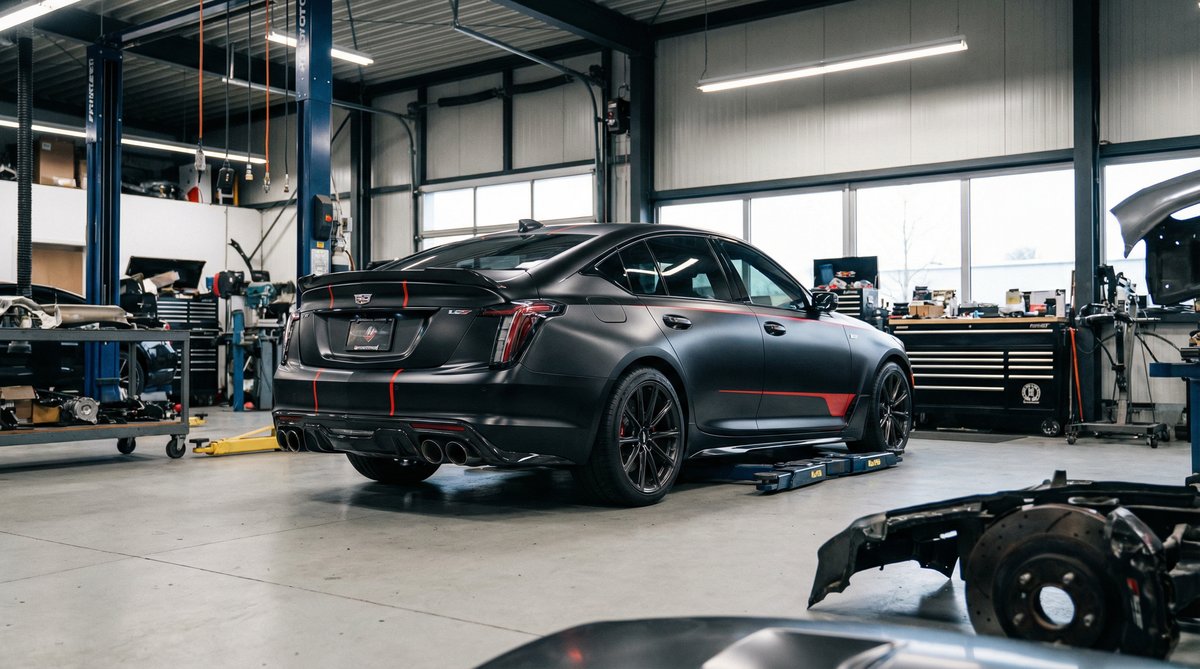 蓝颜 凯迪拉克视频 - CT5改装视频